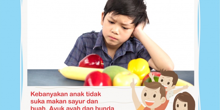 SogataParenting : Anak Tidak Suka Makan Sayur