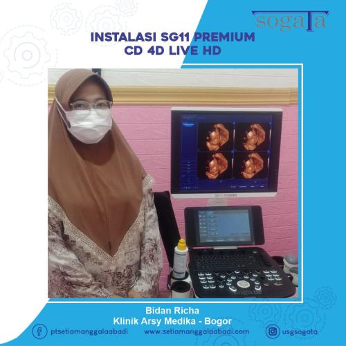 Bidan Richa - Arsy Medika Bogor Instalasi SG11 premium cd 4d live hd