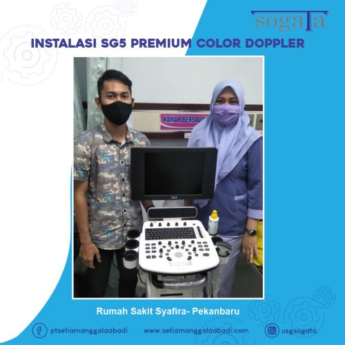Instalasi-SG5-Premium-Color-Doppler-RS-Syafira-Pekanbaru