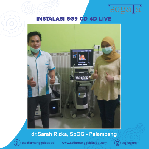 Instalasi SG9 CD 4D Live dr.Sarah Rizka SpOG - Palembang
