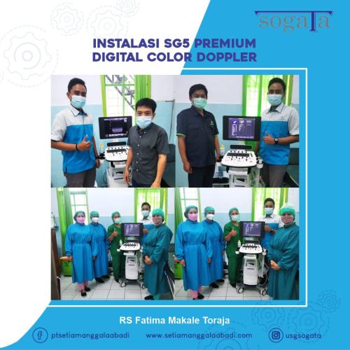 RS Fatima - Makale Toraja Instalasi SG5 Premium Digital Color Doppler
