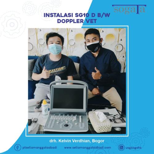 drh. Kelvin Verdhian - Bogor Instalasi SG10 Vet BW Doppler
