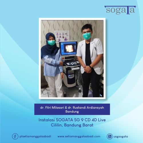 Instalasi SOGATA SG 9 CD 4D Live oleh dr. Fitri Milasari amp; dr. Rustandi Ardiansyah di Cililin, Bandung Barat. Oktober 2020