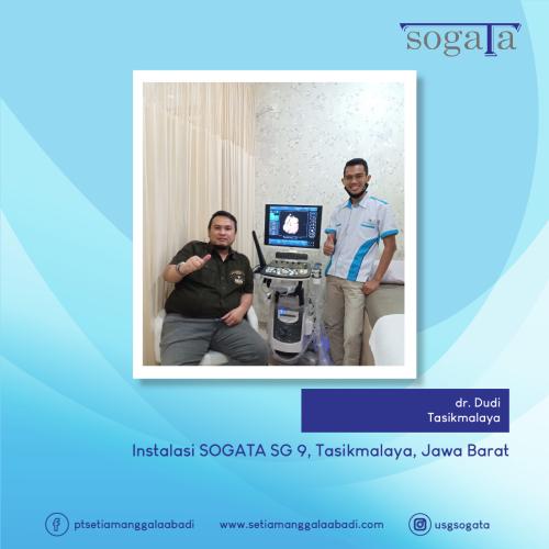 Instalasi SOGATA SG 9, oleh dr. Dudi diTasikmalaya, Jawa Barat. Juni 2020