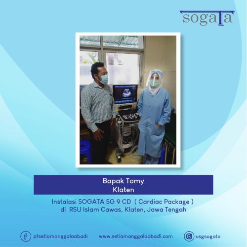 Instalasi SOGATA SG 9 CD ( Cardiac Package ) oleh Bapak Tomy di RSU Islam Cawas, Klaten, Jawa Tengah. Oktober 2020